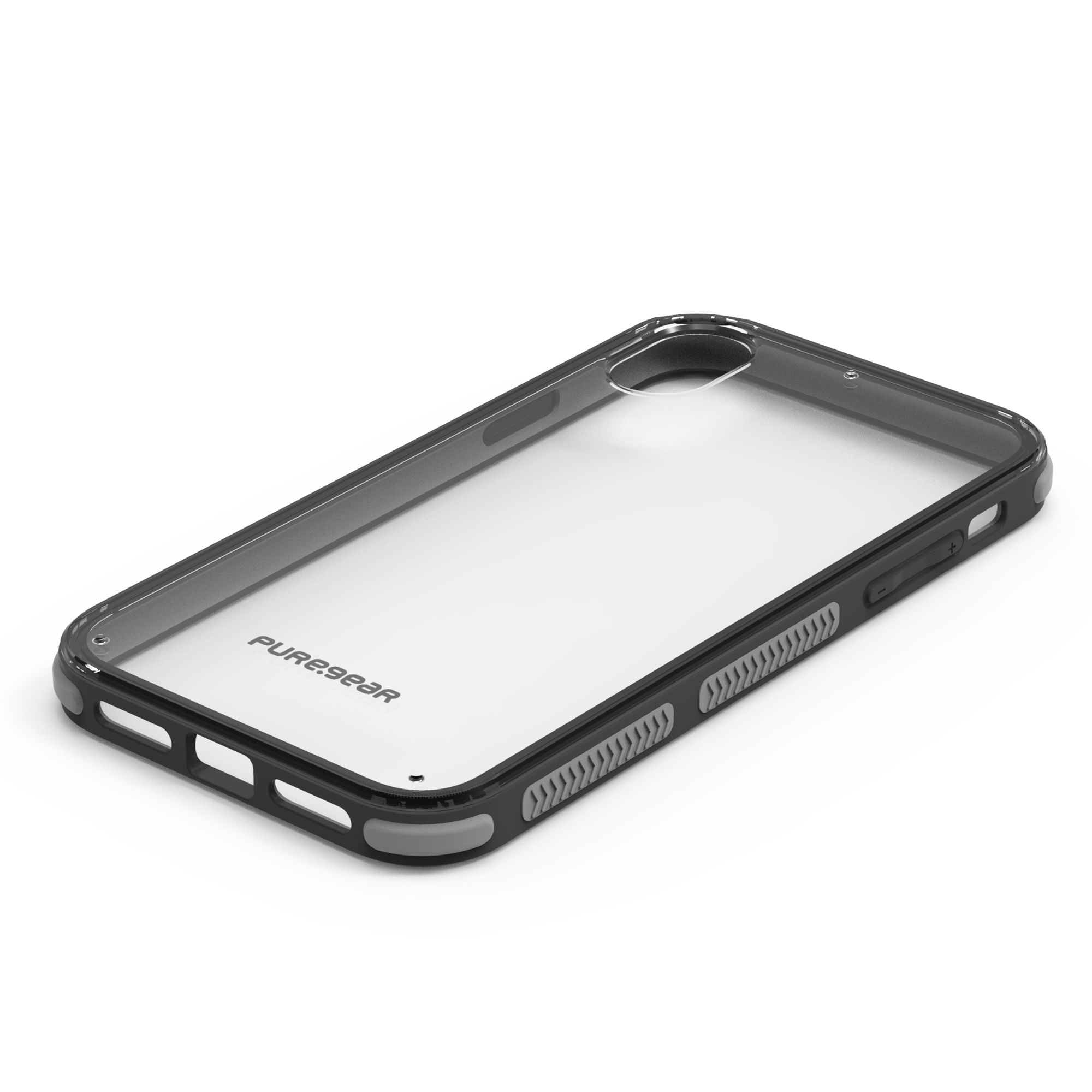 Funda Pure Gear Dualtek Clear iPhone XR Transparente/Negro - Mobo