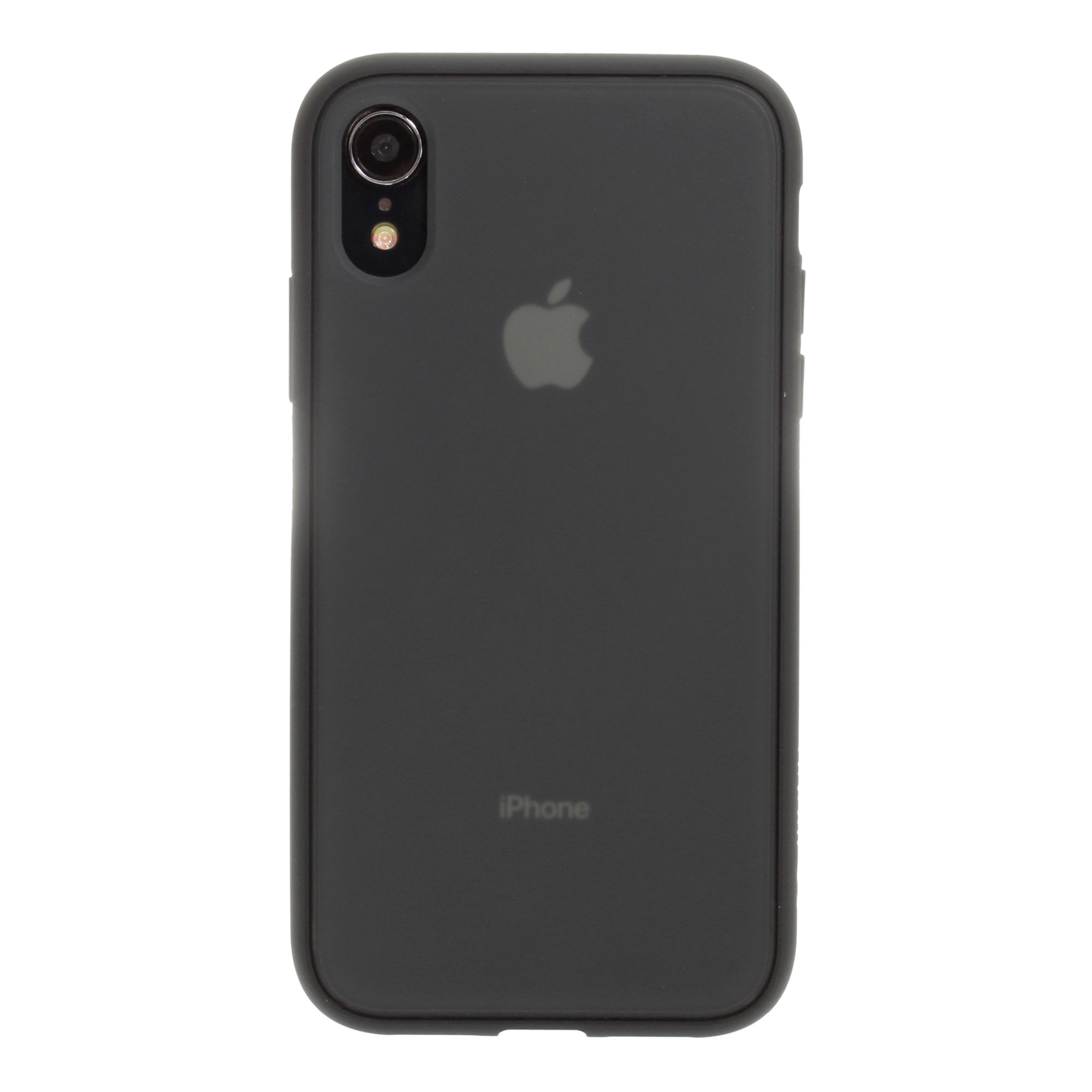 Funda Para iPhone XR, Negro/transparente/ultradelgada