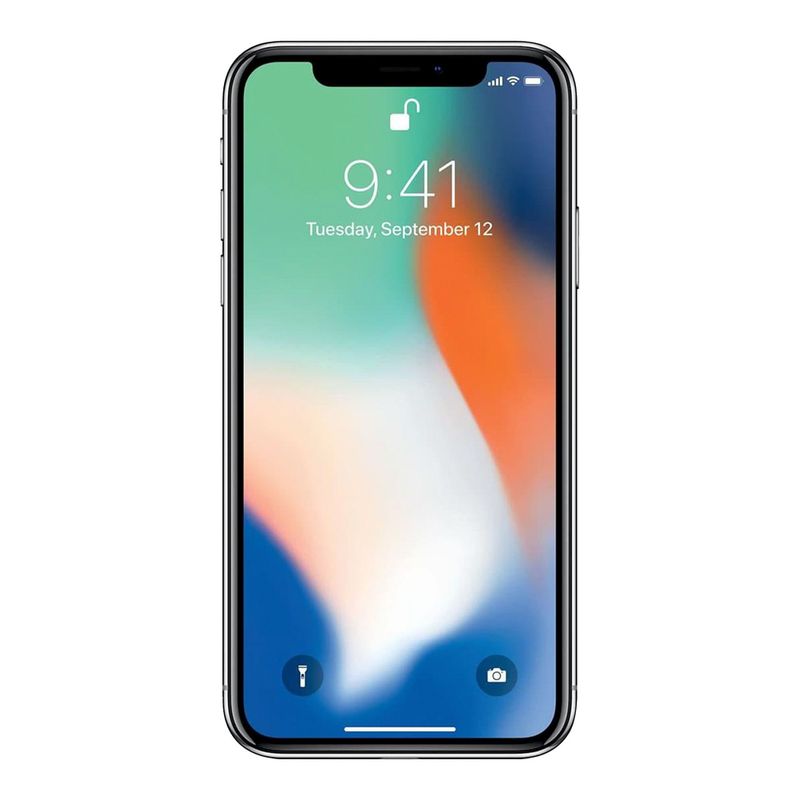 Télefono Reacondicionado iPhone X Plata 64gb -MOBO - Mobo