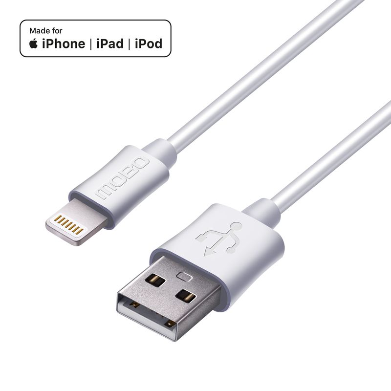 Cable Apple Lightning a USB-A 1m - Blanco