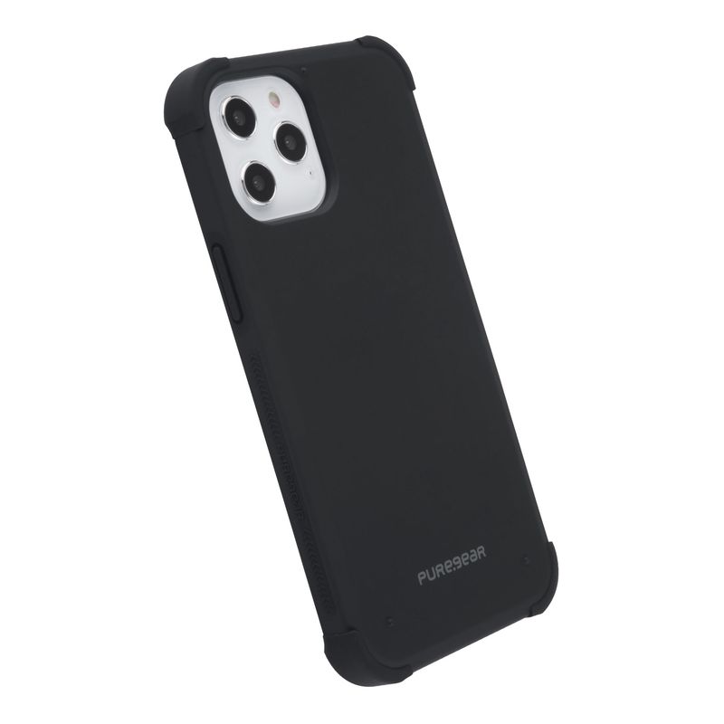 Force Case Pure Carcasa Rígida Negra para iPhone 12 Mini