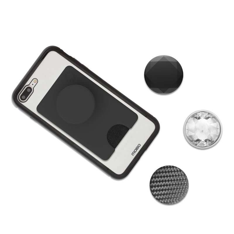 Sujetador Para Celular Popsockets Strech iPhone 12 Transparente - Mobo