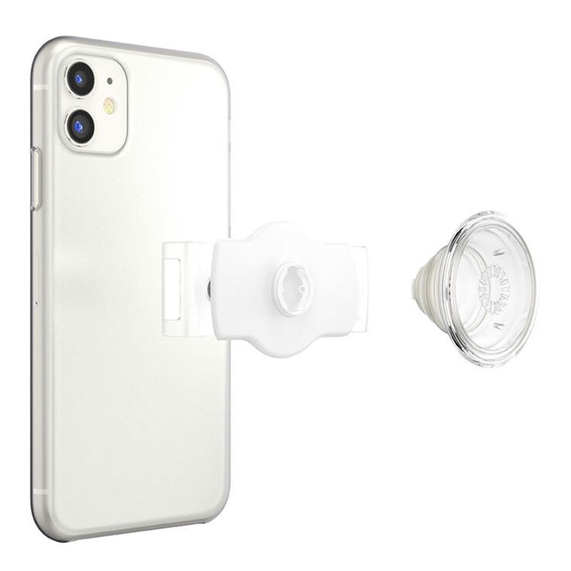 Sujetador Para Celular Popsockets Strech iPhone 12 Blanco - Mobo