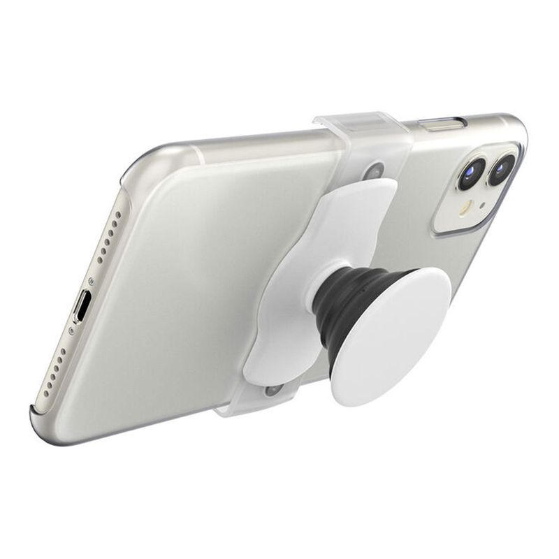 Sujetador Para Celular Popsockets Strech iPhone 12 Blanco - Mobo