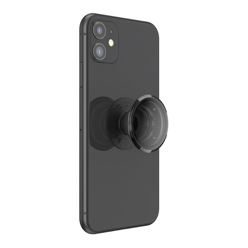 Sujetador Para Celular Popsockets Traslucido Negro - Mobo