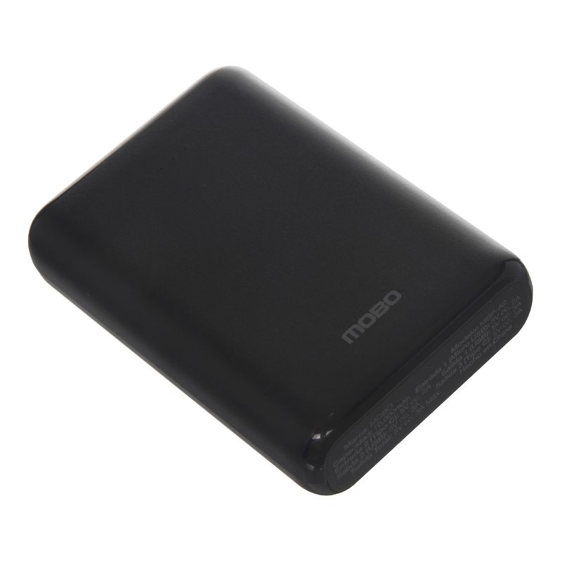 Power Bank Pila Bateria Portatil 10000mah Negro Malubero Malu1371