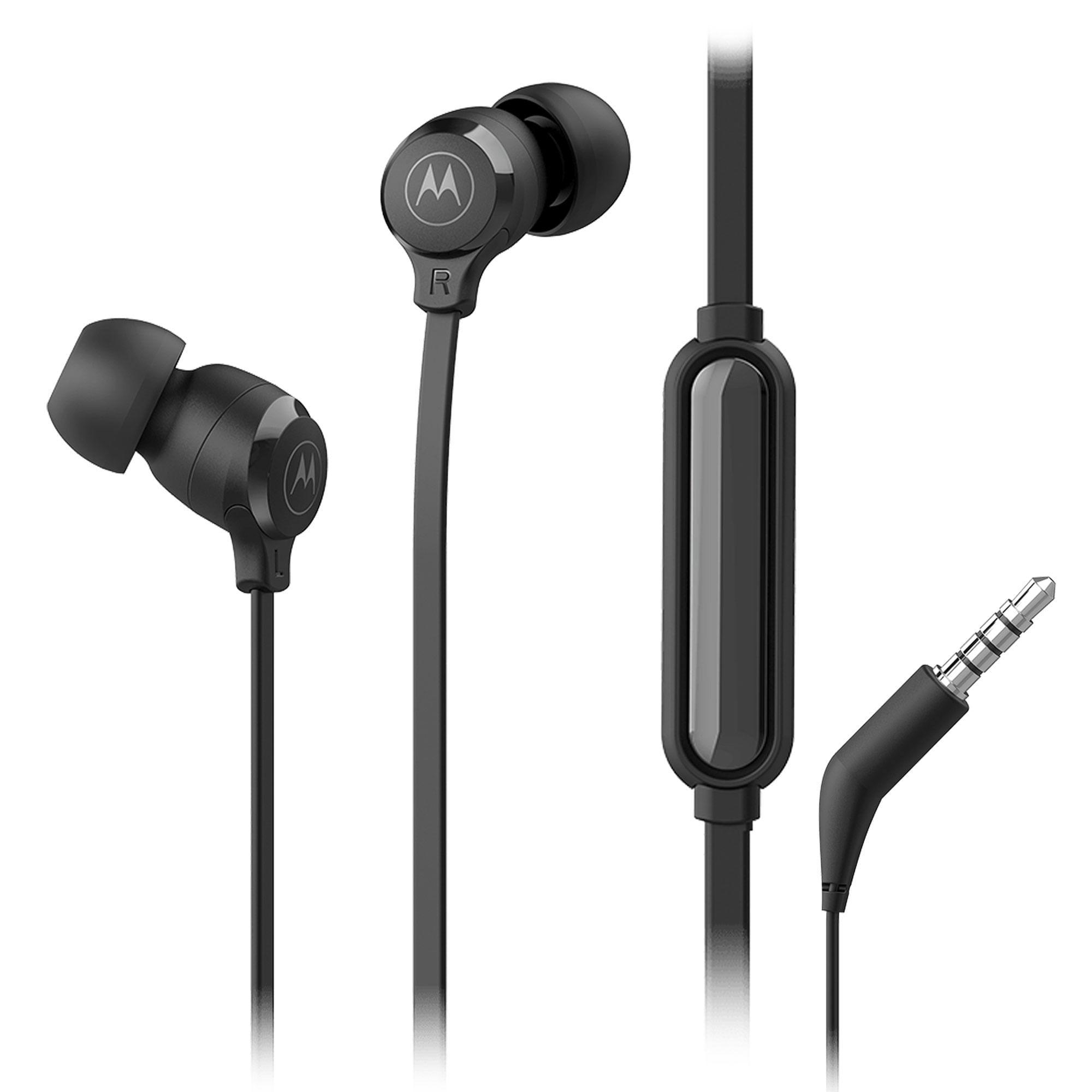 Aud fonos Al mbricos Motorola Earbuds Negro Mobo