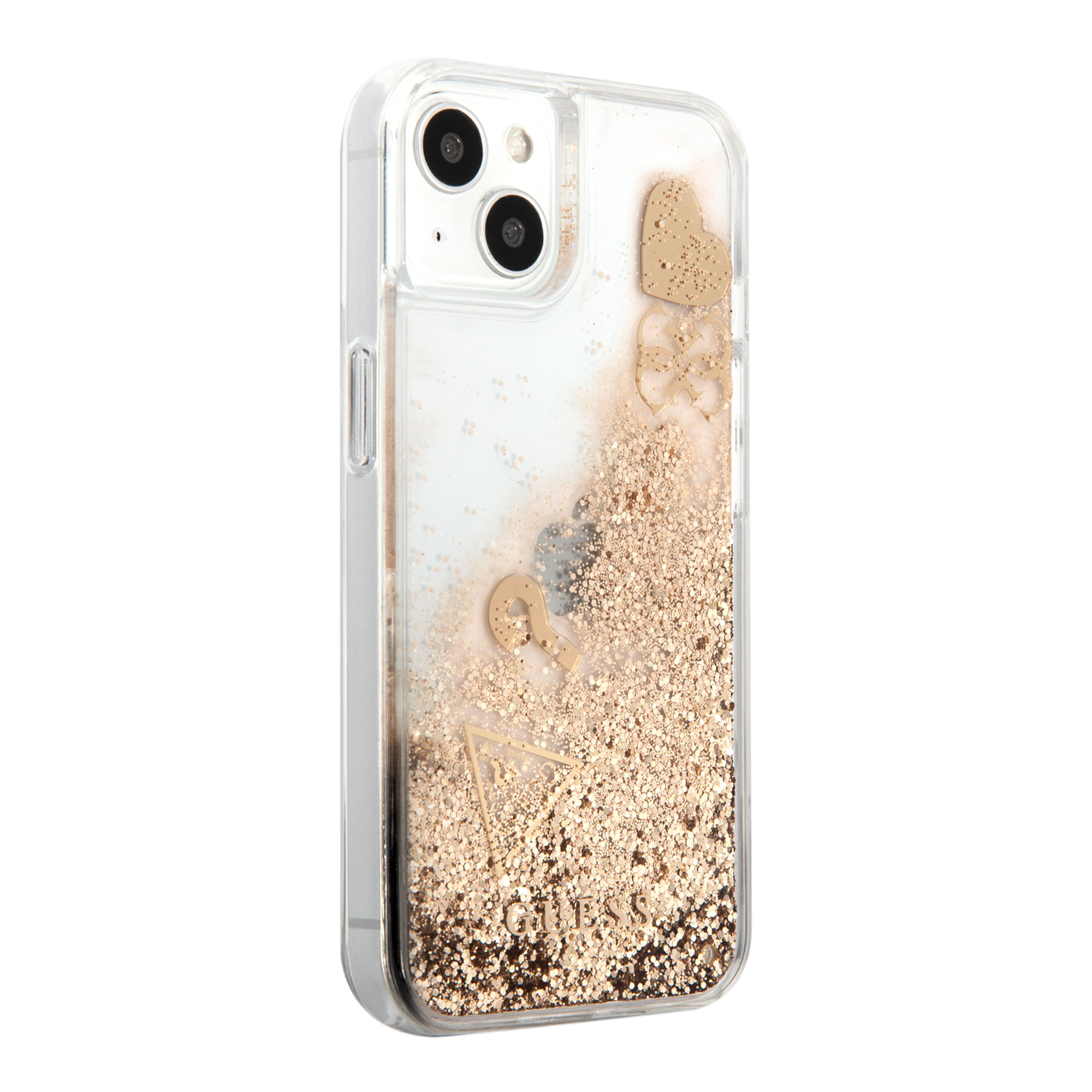 Funda Guess Glitter Gold IPhone 14 Pro Max - Mobo