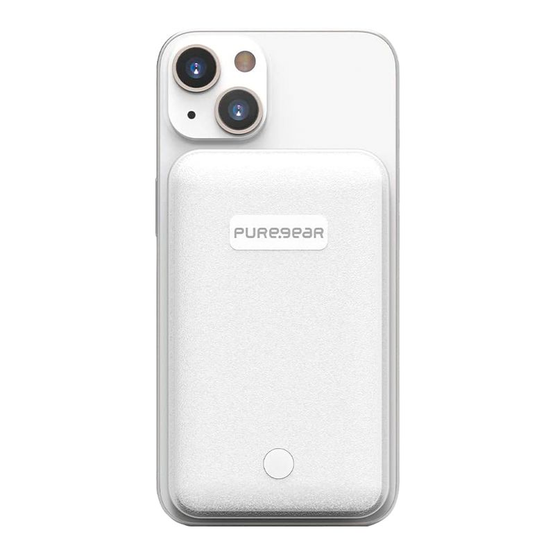 Power Bank Inalámbrica Pure Gear 5000 MAH Blanco - Mobo