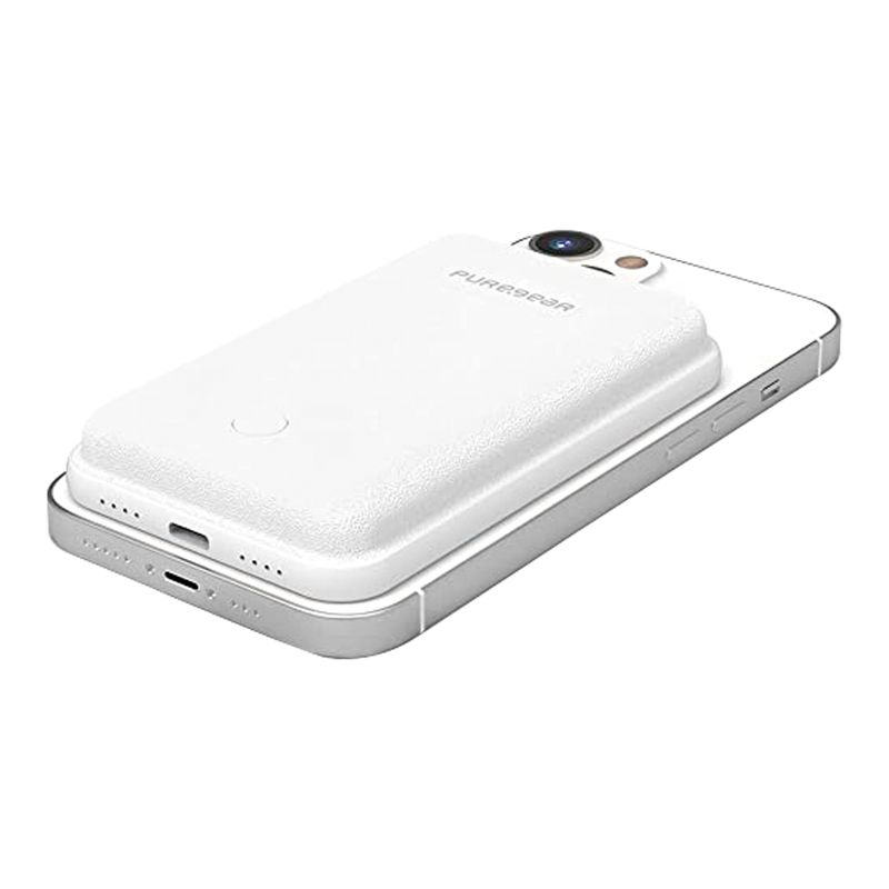 Power Bank Inalámbrica Pure Gear 5000 MAH Blanco - Mobo