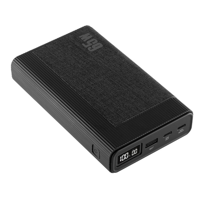 Power Bank Malubero Batería Portátil 20000mah Color Negro