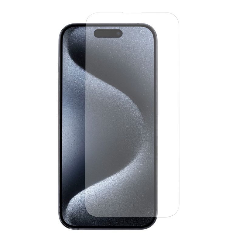 Protector de pantalla de cristal templado para iPhone 15 Pro Max