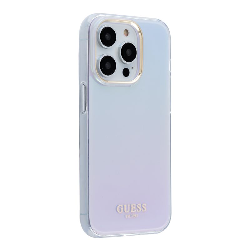 Funda Guess Triangle Morado iPhone 14 Pro Max - Mobo - Mobo