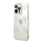 PROTECTOR-GUESS-PEONY-GLITTER-BLANCO-IPHONE-14-PRO-MAX