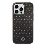 Funda-Mercedes-Benz-iPhone-13-Pro-Max-Star-Pattern-Negro