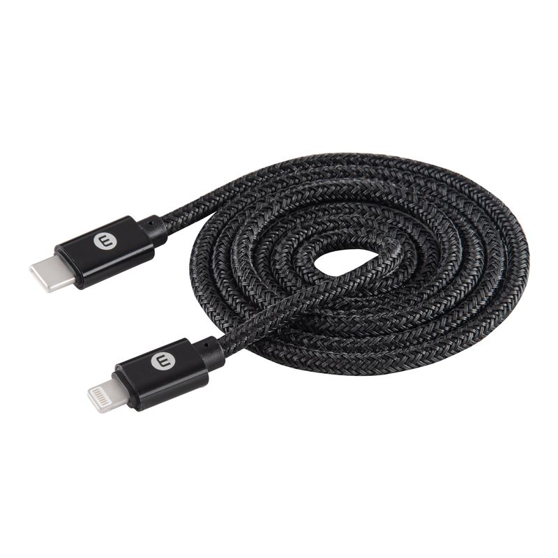 CABLE-MOBO-DURABLE-TIPO-C-A-LIGHTNING-NEGRO-1M