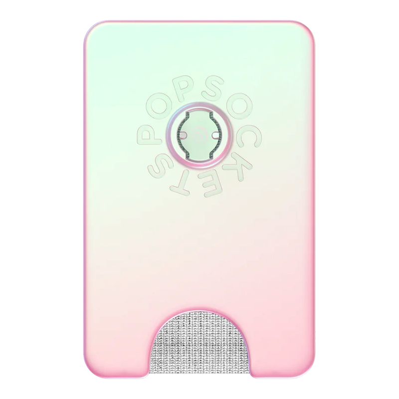  PopSockets Cartera para teléfono con agarre expandible, soporte  para tarjetas de teléfono, compatible con carga inalámbrica, cartera  compatible con MagSafe, color rosa rubor : Celulares y Accesorios