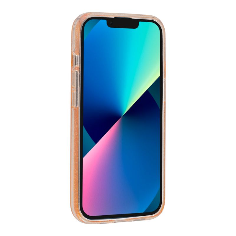 PROTECTOR-MOBO-GLAM-CRYSTAL-TRANS-ROSA-IPHONE-14-13