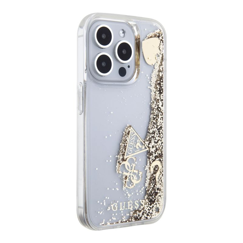 Funda Guess Glitter Gold IPhone 15 Pro Max - Mobo