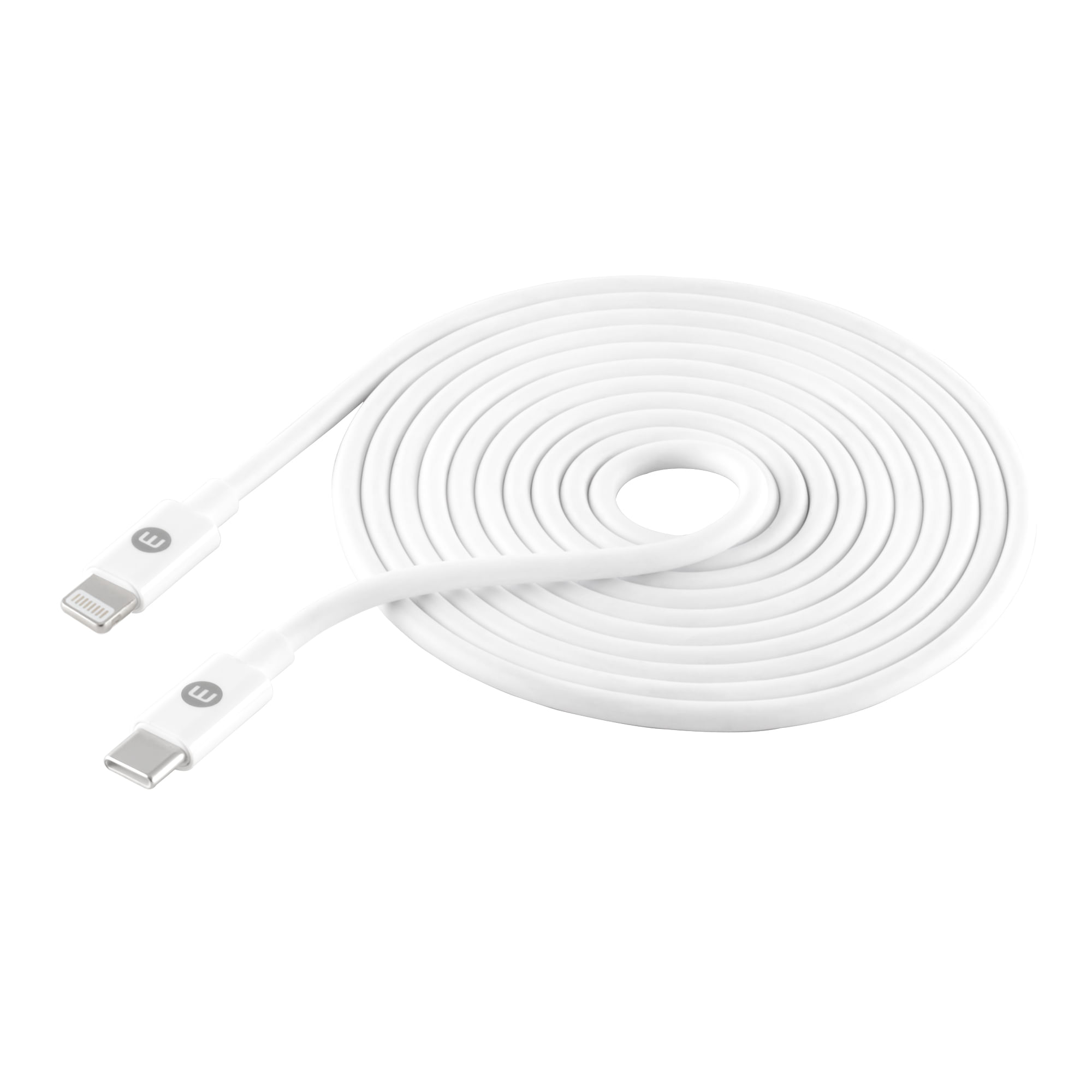 Cable Mobo Power Tipo C A Lightning 2m 3A - Blanco - Mobo