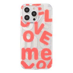 Funda Mobo Glam Love Rosa IPhone 15 Pro Max