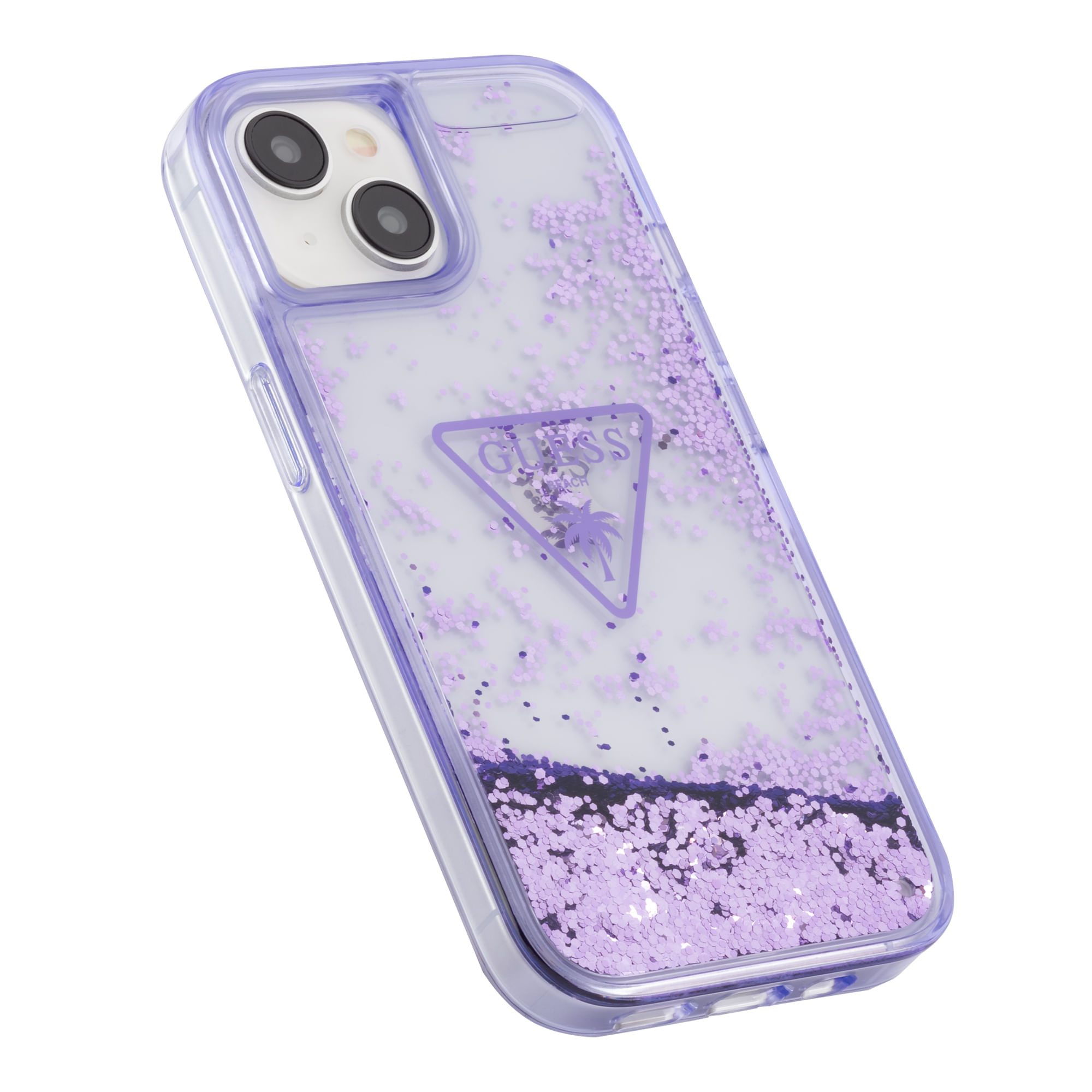 Funda Rígida GUESS 4G Printed Stripes Para IPhone 15/14/13 6.1, Marrón Con Estampado De Rayas Y Compatible MagSafe