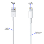 Apple-cable-de-USB-A-a-lightning