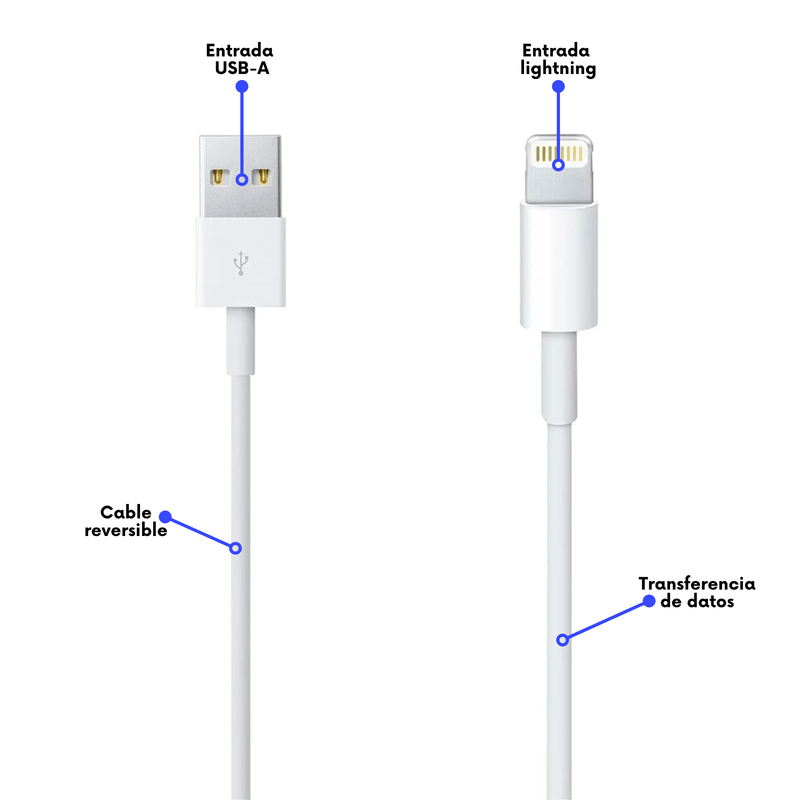 Apple-cable-de-USB-A-a-lightning