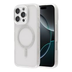 Funda Mobo Glam Magsafe Bright Transparente iPhone 16 Pro Max