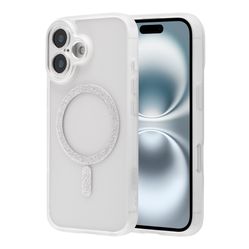 Funda Mobo Glam Magsafe Bright Transparente iPhone 16
