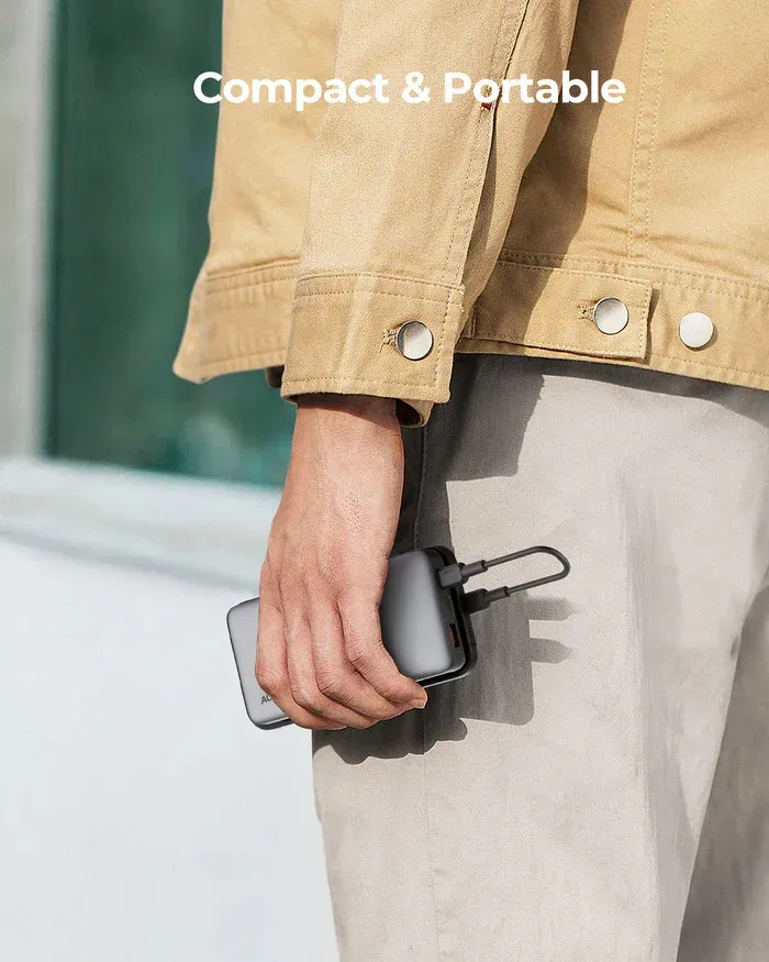 D_NQ_NP_2X_643248-MLM85931612959_062025-F-power-bank-carga-rapida-aukey-10000-mah-30w-gris