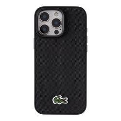 Funda Lacoste Magsafe Iconic Negro iPhone 16 Pro Max