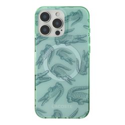 Funda Lacoste Magsafe Alligator Verde iPhone 16 Pro Max
