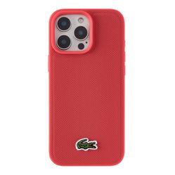 Funda Lacoste Magsafe Iconic Rojo iPhone 16 Pro Max