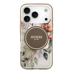 Funda para Celular Guess Autum MagSafe para iPhone 17 Pro Max - Café